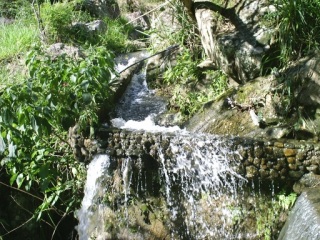 small waterfall